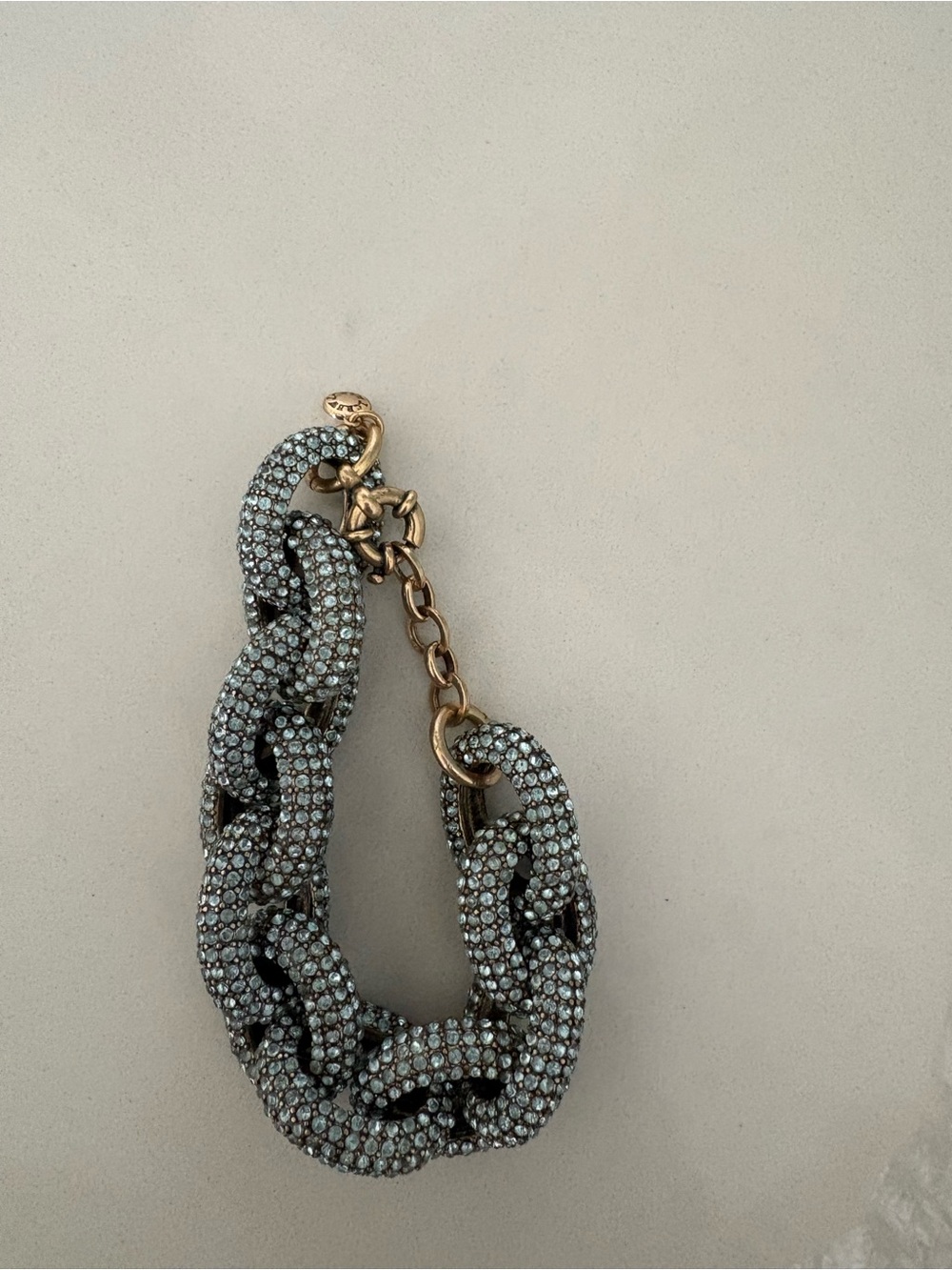 J. Crew Pave’ Link Bracelet. Like New.